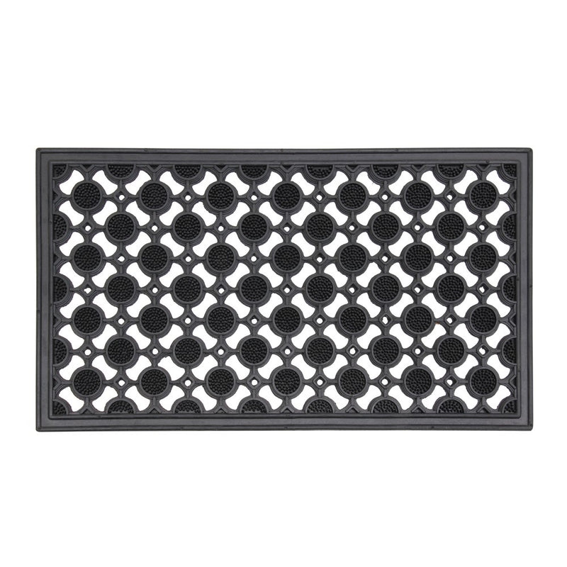 JVL Elipses Scraper Mat 40x70cm