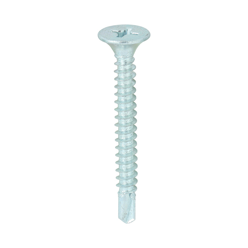 TIMCO Drywall Self-Drilling Bugle Head Silver Screws — Box
