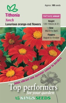 Kings seeds Tithonia, Torch (PM D)