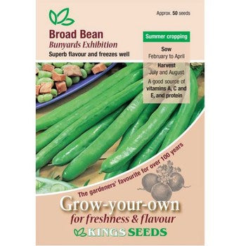 Kings Seeds Broad Bean, Bunyards Exhibition (PM F )