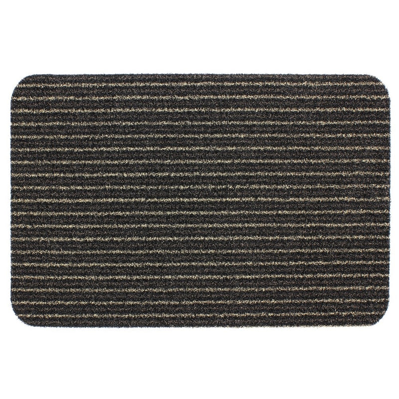 JVL Infinity Scraper Mat 50x75cm Brown