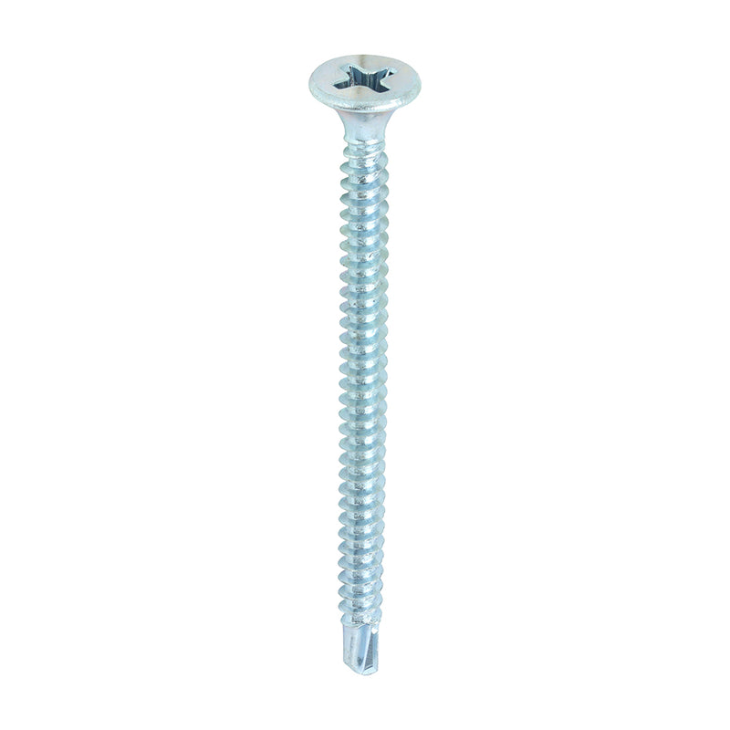 TIMCO Drywall Self-Drilling Bugle Head Silver Screws — Box