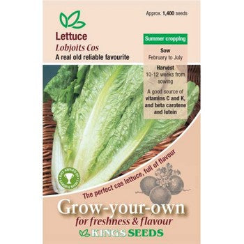 Kings Seeds Lettuce Labjoits Cos (PM A)
