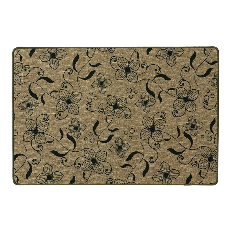 JVL Elegance Indoor Mat 50x75cm Flower
