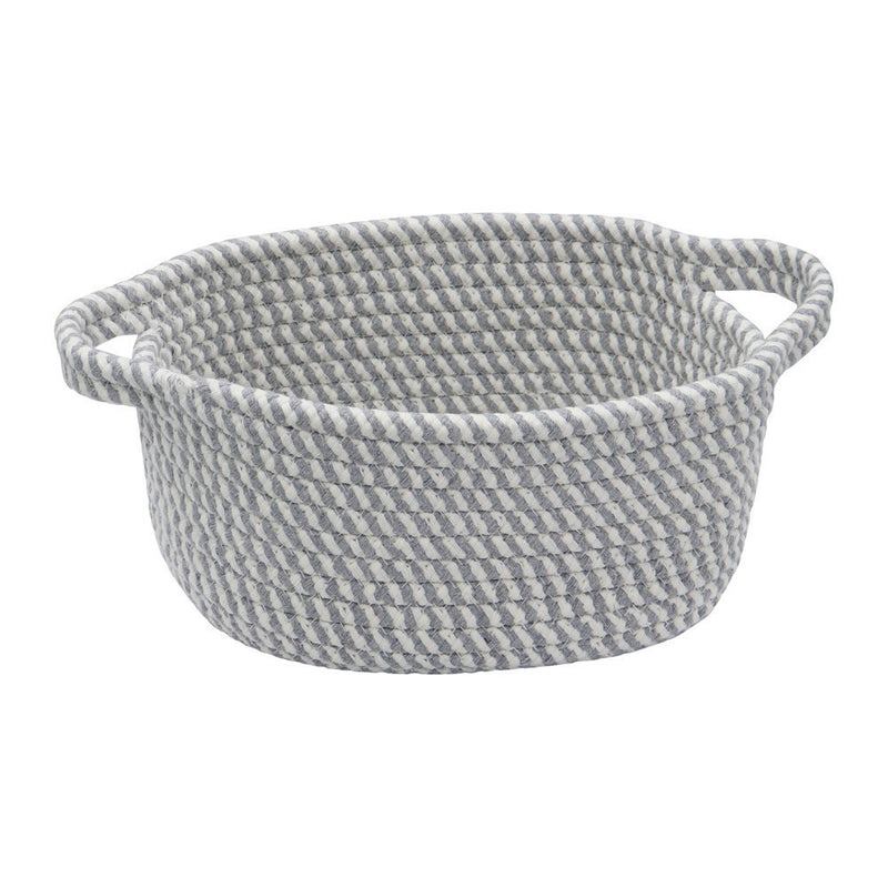 Edison Cotton Rope Storage Basket W/ Handle 13-101L
