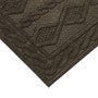 JVL Knit Scraper Mat 40x60cm Brown