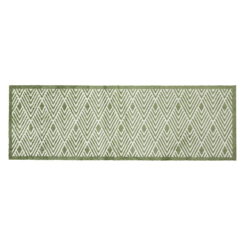 Mega Runner Geo Green 57x150cm
