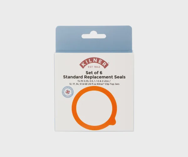 Pack Of 6 Rubber Seals 0.35 - 2 Litres