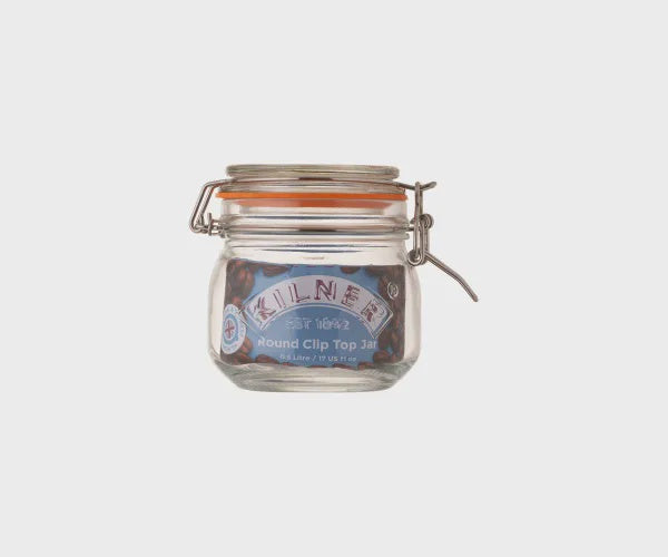 Round Clip Top Jar 0.5L