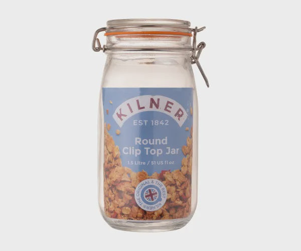 Kilner Round Clip Top Jar 1.5L