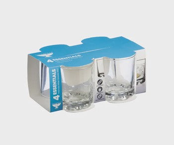 4 Mixer Glasses 25Cl