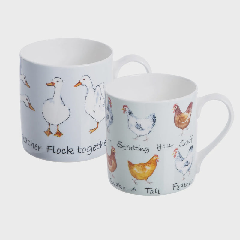 P&K FARMHOUSE CHIC ASSORTED FINE CHINA