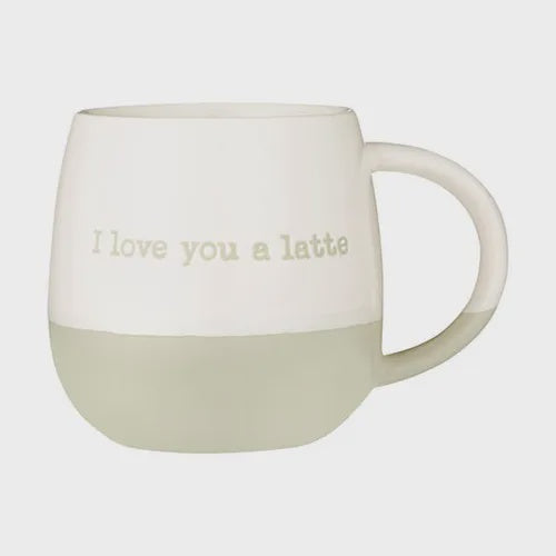 P&K I LOVE YOU A LATTE MUG 34CL