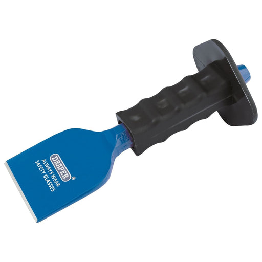 Draper Brick Bolster with Hand Guard, 225 x 75mm (Display Packed) 64679 Draper - Town Tools 