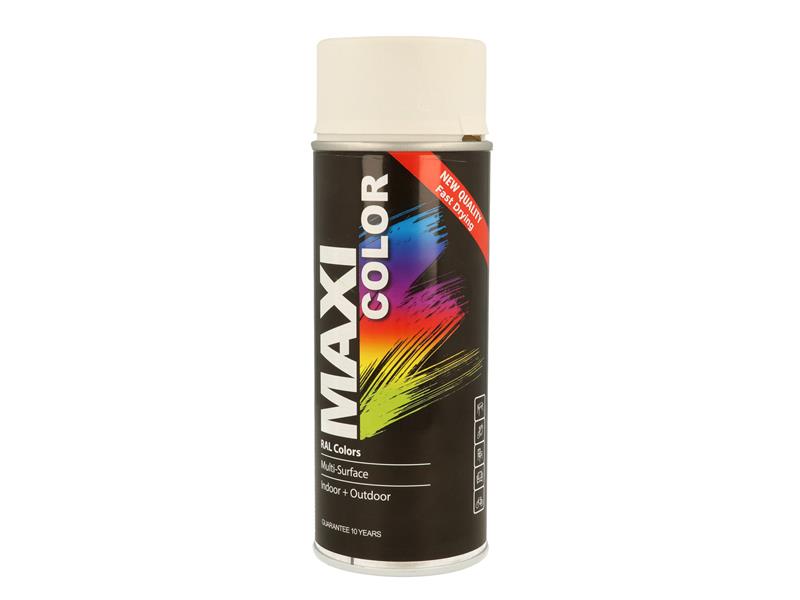 MAXICOLOR - MaxiColor Spray Matt White RAL9010 400ml