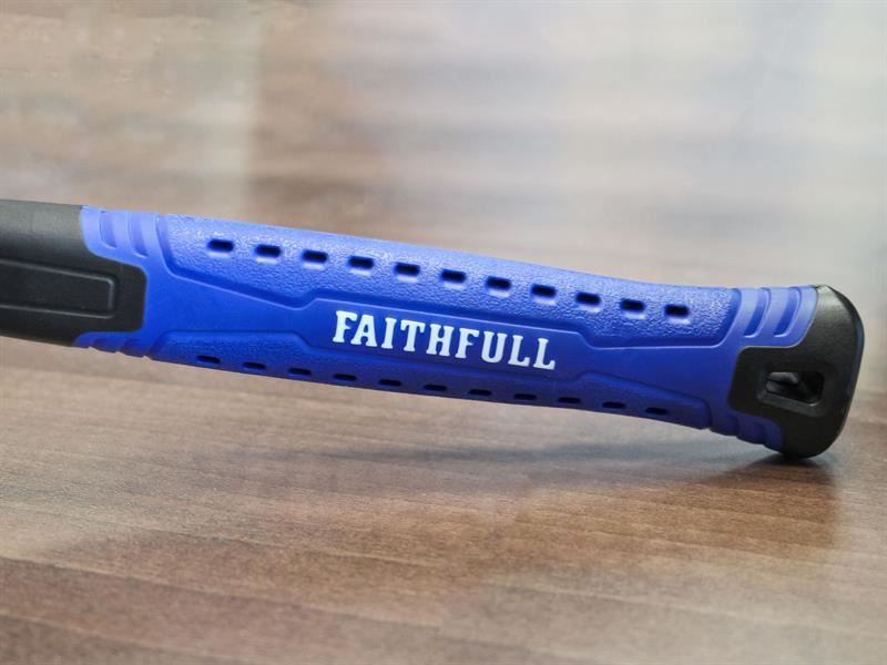 Faithfull Black & White Fibreglass Mallet 32oz Faithfull - RockBottom Northampton