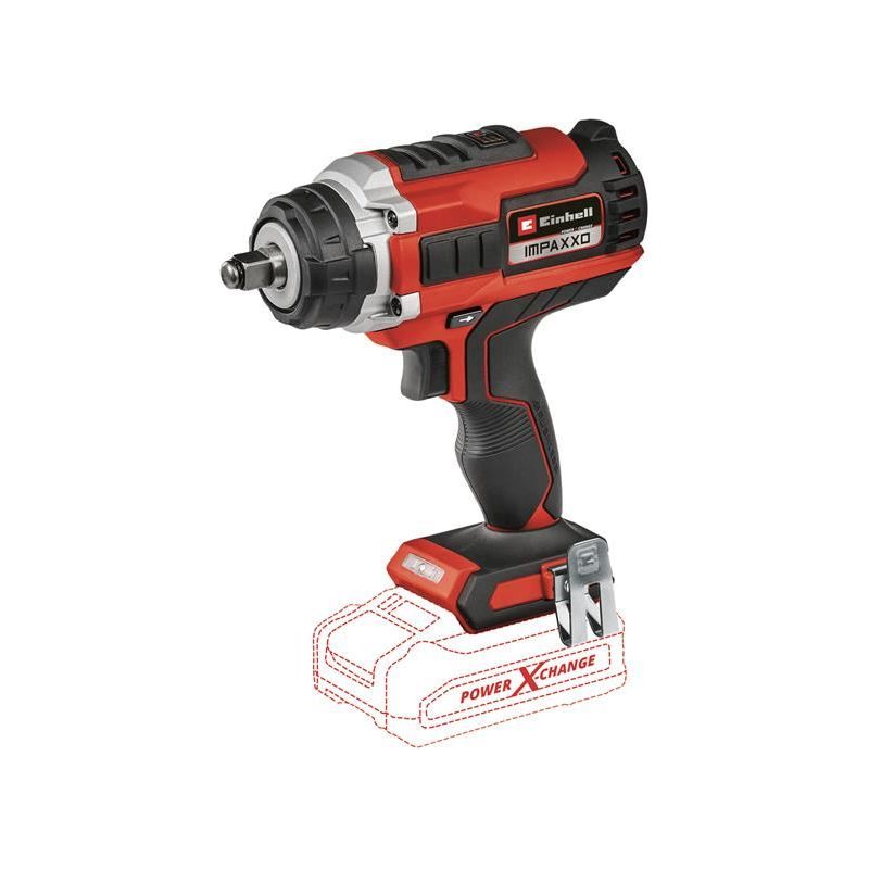 Einhell IMPAXXO 18/400 Power X-Change Impact Wrench 18V Bare Unit Einhell - RockBottom Northamptin