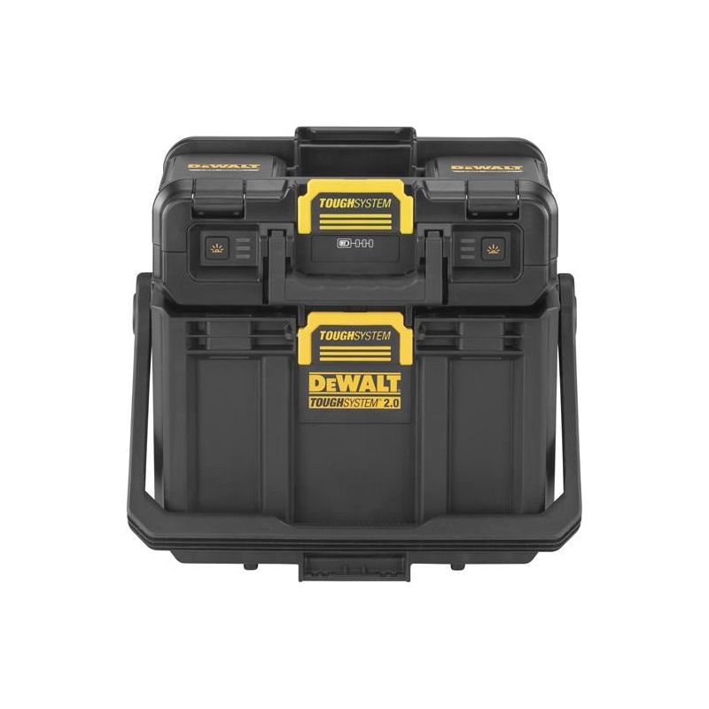 Dewalt Power Tools TOUGHSYSTEM™ 2.0 Task Box & Light DeWALT Power Tools - RockBottom Northampton