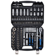 Draper HI-TORQ Metric Socket and Bit Set, 1/4" and 1/2" Sq. Dr. (110 Piece) Draper - Town Tools