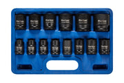 Blue Spot Tools 14 PCE 1/2" Stubby Impact Socket Set (10-32mm)