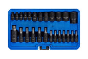 Blue Spot Tools 25 PCE Torx Bit And E Sockets Set 1/4"-3/8"-1/2"