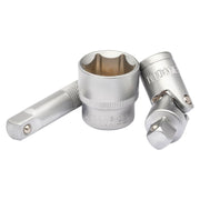 Draper HI-TORQ Metric Socket and Bit Set, 1/4" and 3/8" Sq. Dr. (48 Piece) Draper - Town Tools