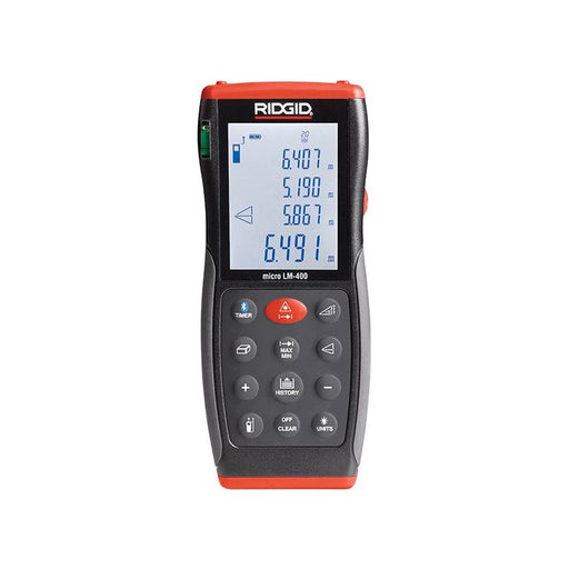 Ridgid 36813 Micro LM-400 Advanced Laser Distance Measure 70m RIDGID - RockBottom Nothampton