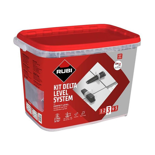 Rubi Tiling Tools Delta Level System Kit RUBI TILING TOOLS - RockBottom Nothampton