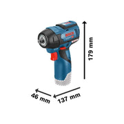 Bosch GDR 12V-115 Professional 3/8in Impact Wrench 12V Bare Unit Bosch - NorthantsTrade Northampton