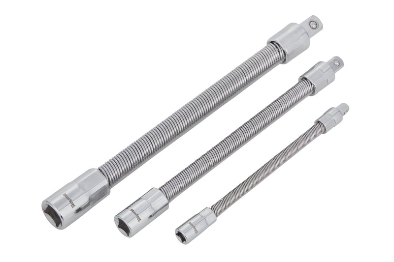 Blue Spot Tools 3 PCE Flexible Extension Bar Set 1/4"-3/8"-1/2"