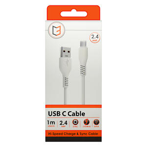 C3 USB to USB-C Cable 1m