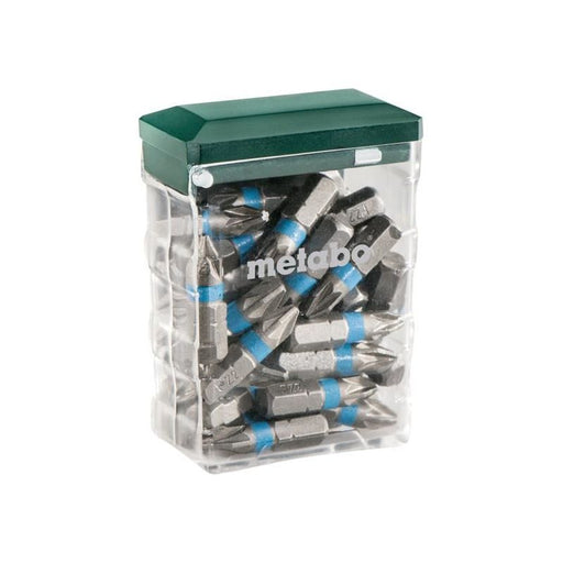 Metabo Bit Box Pozi Bits PZ2 x 25mm (25) Metabo - RockBottom Northampton