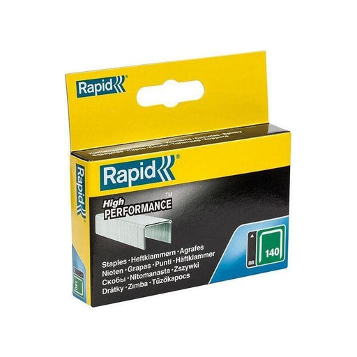 Rapid 140/12 12mm Galvanised Staples (Box 2000) Rapid - RockBottom Nothampton