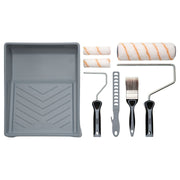 Draper Medium Pile Polyester Paint Roller and Brush Set with Soft Grip (8 Piece) Draper - Town Tools