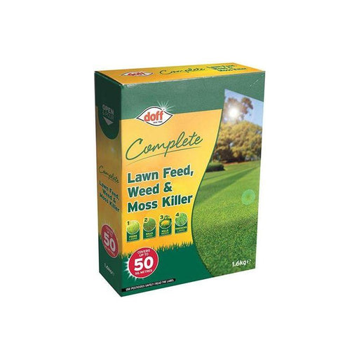 Doff Complete Lawn Feed, Weed & Moss Killer 1.6kg DOFF - RockBottom Northampton