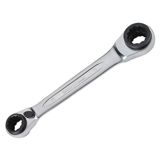Bahco S4RM Series Reversible Ratchet Spanner 21/22/24/27mm Bahco - NorthantsTrade Northampton