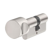 Abus Mechanical KE60NP Euro Thumbturn Cylinder Nickel Pearl Z30mm / K35mm Box ABUS Mechanical - RockBottom Northampton 