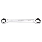 Draper Draper HI-TORQ Metric Double Ratchet Ring Spanner, 16 x 18mm Draper - Town Tools