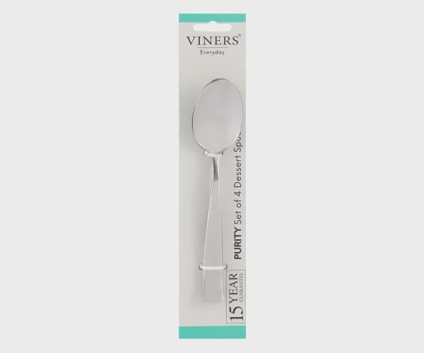 Viners Set Of 4 Dessert  Spoons