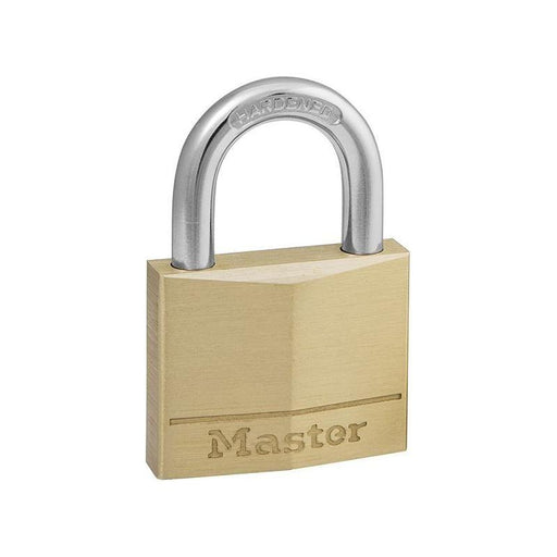 Master Lock Solid Brass 40mm Padlock 4-Pin Master Lock - RockBottom Northampton