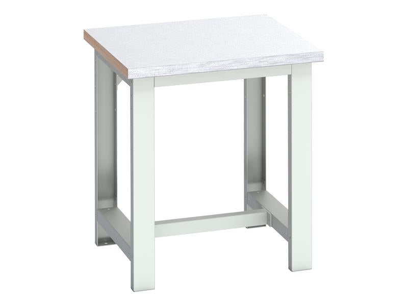 Bott Cubio Basic Bench, Steel Clad Top 750 x 750mm