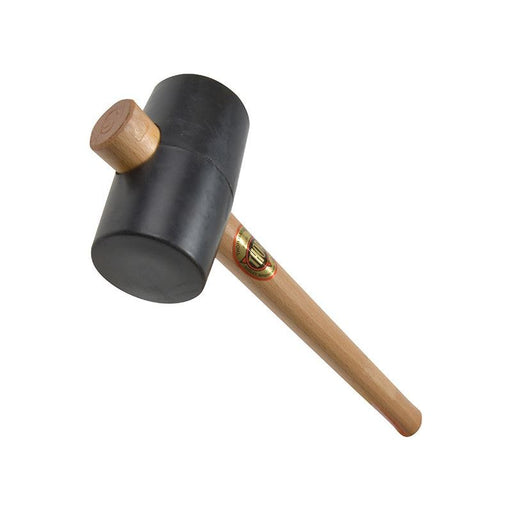 Thor 953 Black Rubber Mallet 64mm 550g Thor - RockBottom Northampton