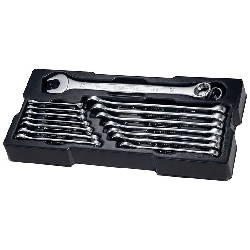 Stanley® Hand Tools Combination Wrench Module 16 Piece STANLEY® Hand Tools - RockBottom Nothampton