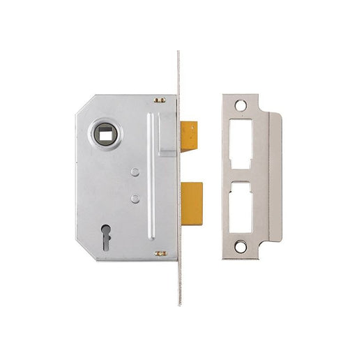 Yale Locks PM320 3 Lever Mortice Sashlock Polished Chrome 79mm 3in Yale Locks - RockBottom Northampton
