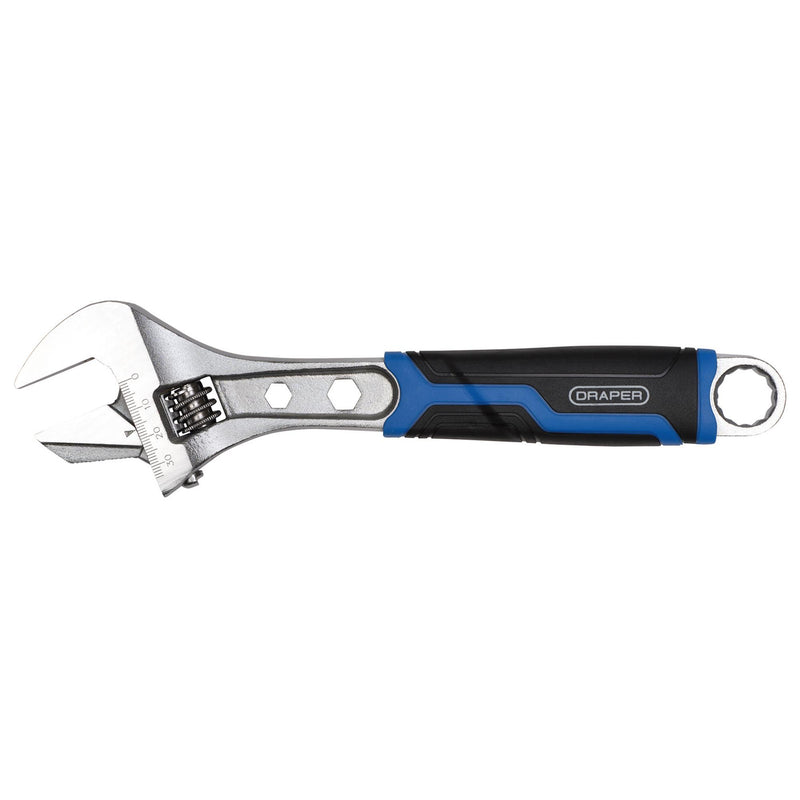 Draper 03825 Reversible Adjustable Wrench, 258mm