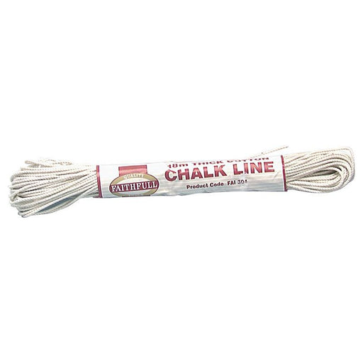Faithfull 304 Thick Cotton Chalk Line 18m (Box 12) Faithfull - RockBottom Northampton