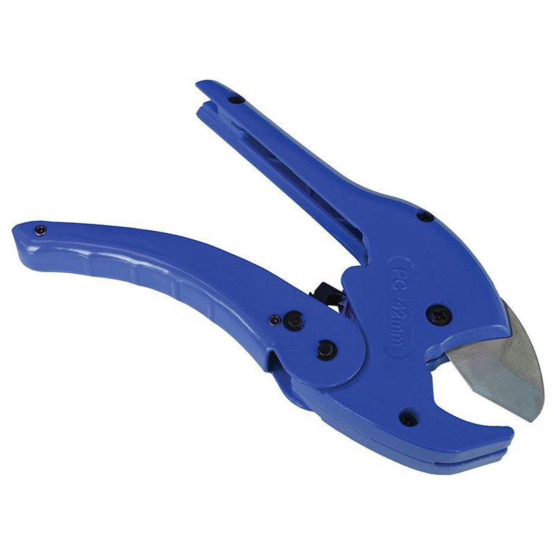 Faithfull Plastic Pipe Cutter Pro Capacity 3-42mm Faithfull - RockBottom Northampton