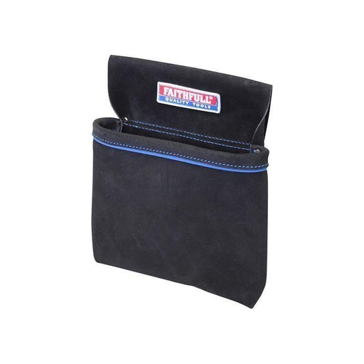 Faithfull Single Pocket Nail Pouch Faithfull - RockBottom Northampton