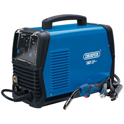 Draper Gas/Gasless AC/DC MIG Aluminium Welder Dti, 160A 70048 Draper - Town Tools 