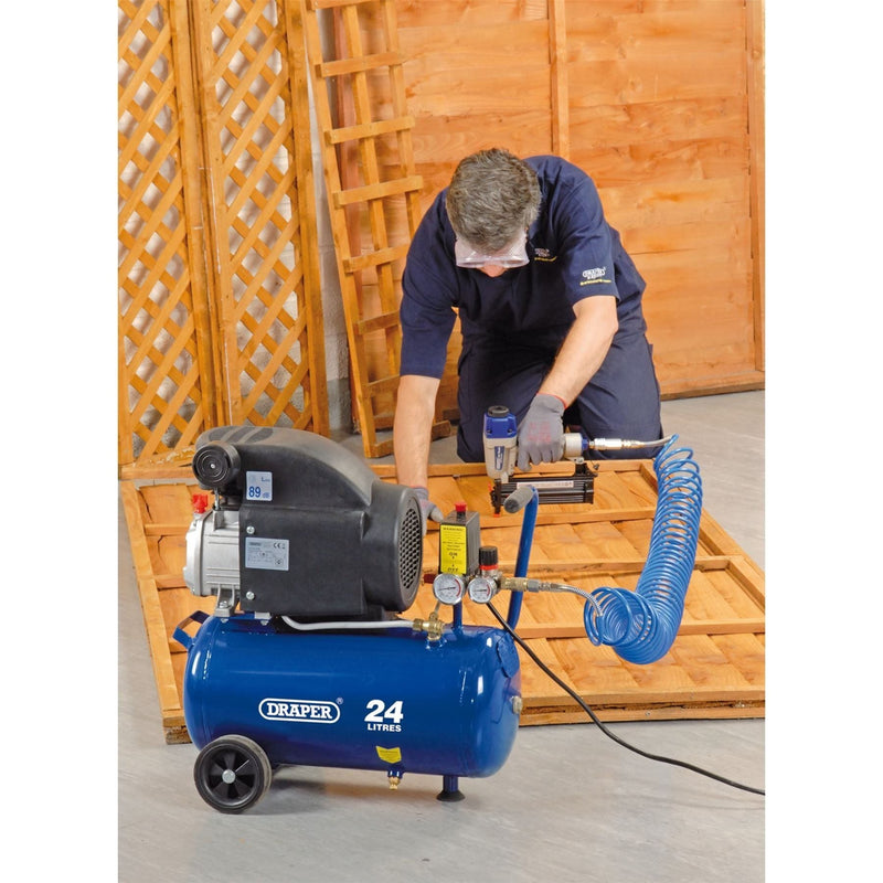Draper Air Compressor, 24L, 1.5kW 24980 Draper - Town Tools 
